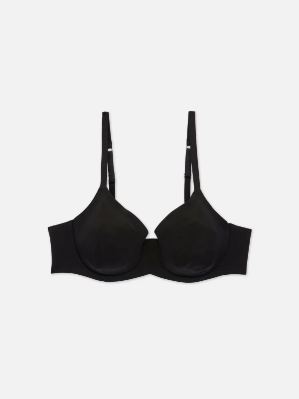 Primark A-D Full Cup T-Shirt Bra Black Hot