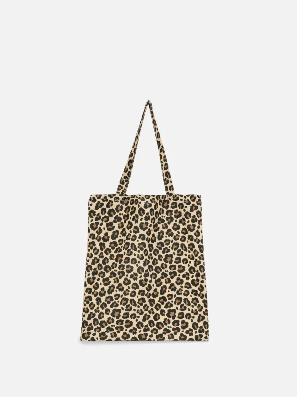 Primark Animal Print Tote Multi Cheap