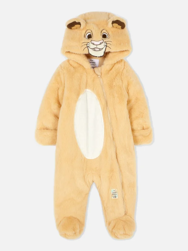 Primark Baby's Disney's The Lion King Simba Onesie Yellow New