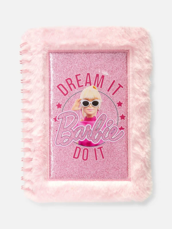 Primark Barbie Faux Fur Notebook Pink Best Sale