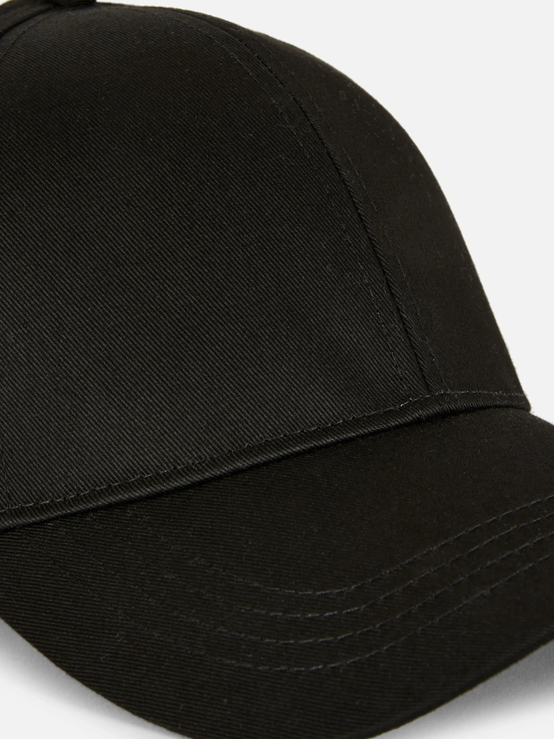 Primark Baseball Cap Black New