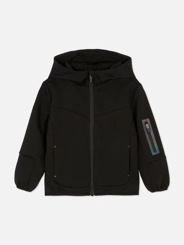 Primark Bonded Zip Hoodie Black Online