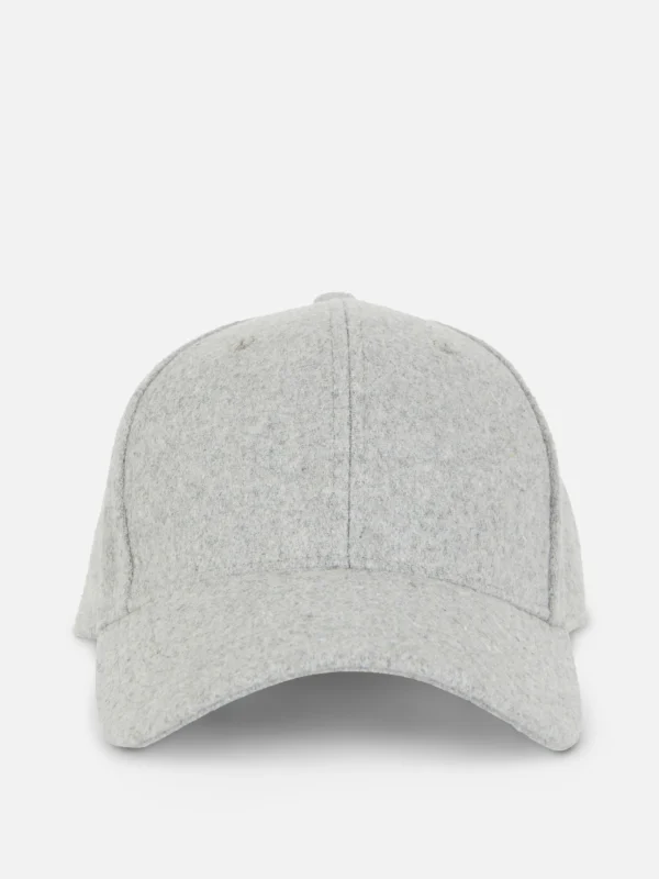 Primark Brushed Baseball Cap Gray Online