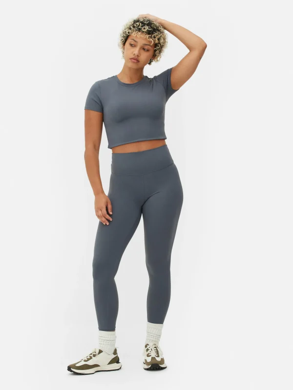 Primark Buttery Soft Gym Leggings Charcoal Sale