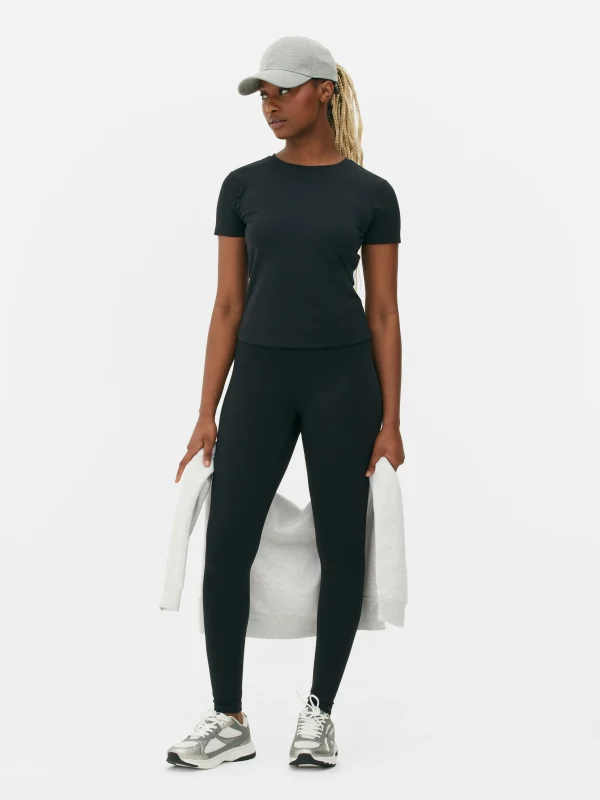 Primark Buttery Soft Gym Leggings Black Outlet