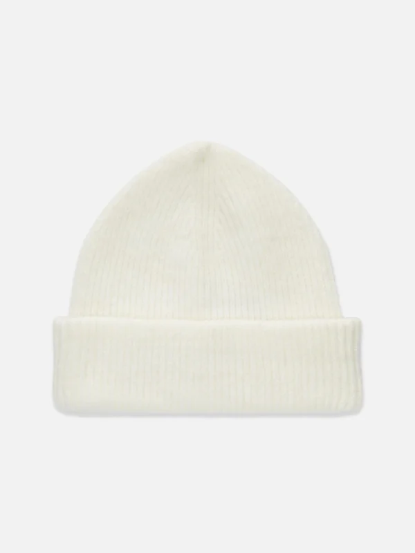 Primark Chunky Knit Cuffed Beanie Ivory Online