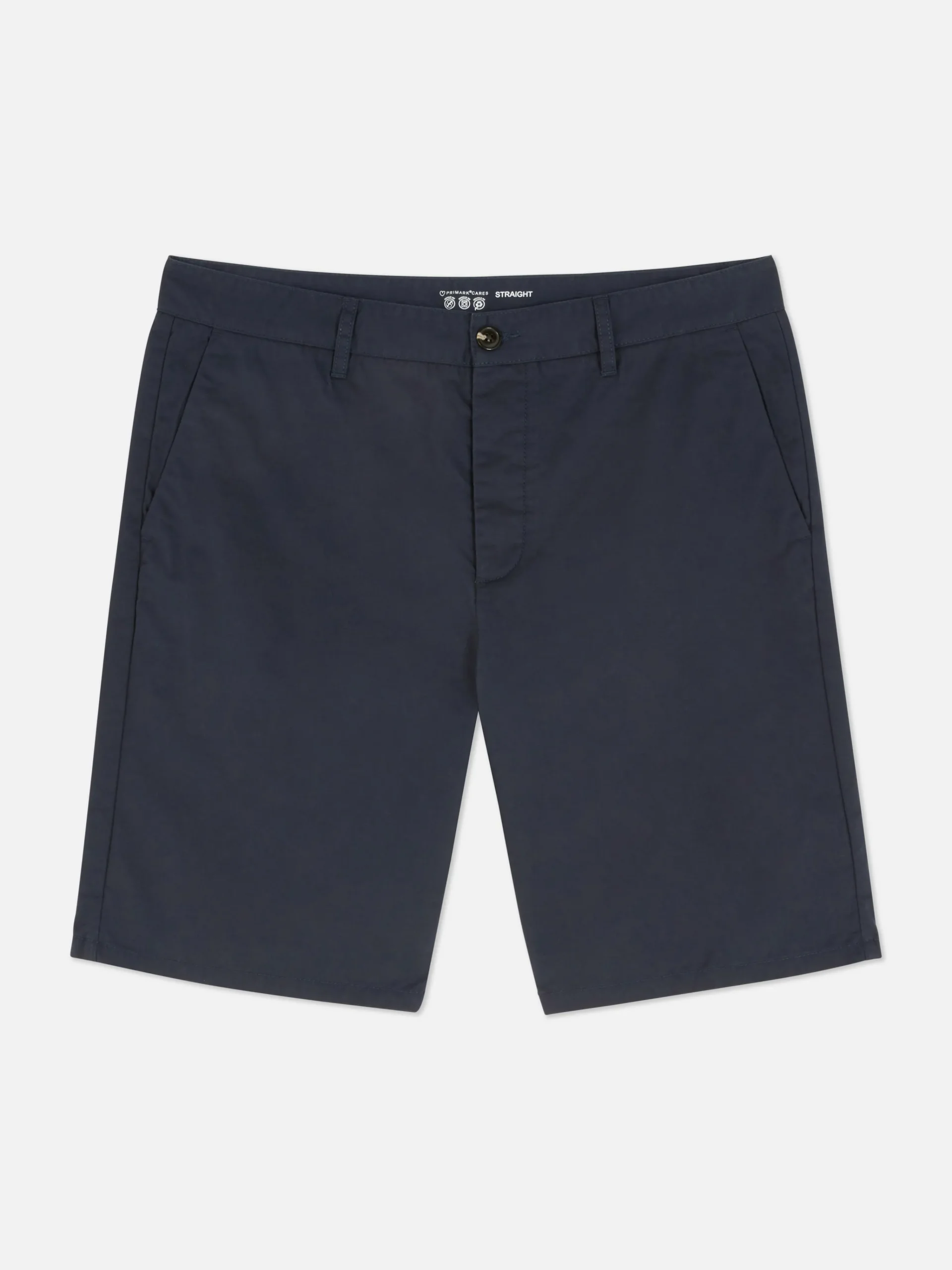 Primark Classic Chino Shorts Navy Discount