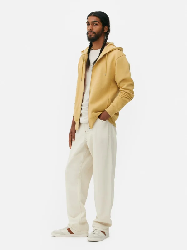 Primark Classic Zip Hoodie Mustard Best