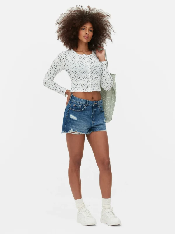 Primark Co-ord Ditsy Floral Cardigan Multi Clearance