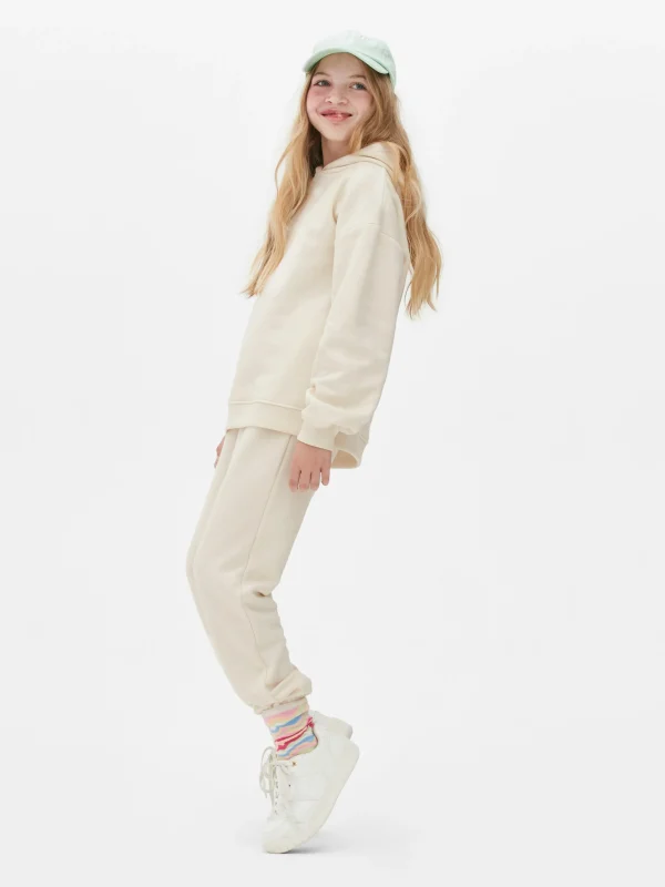 Primark Co-ord Hoodie And Joggers Set Ivory Sale