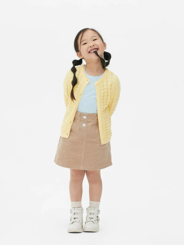 Primark Corduroy Pocket Skirt Stone Online