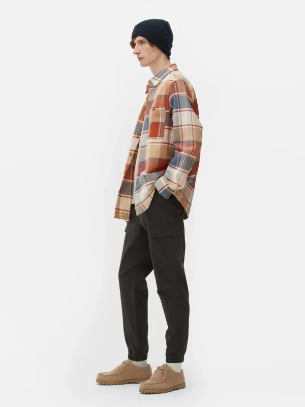 Primark Cuffed Cargo Joggers Navy Sale