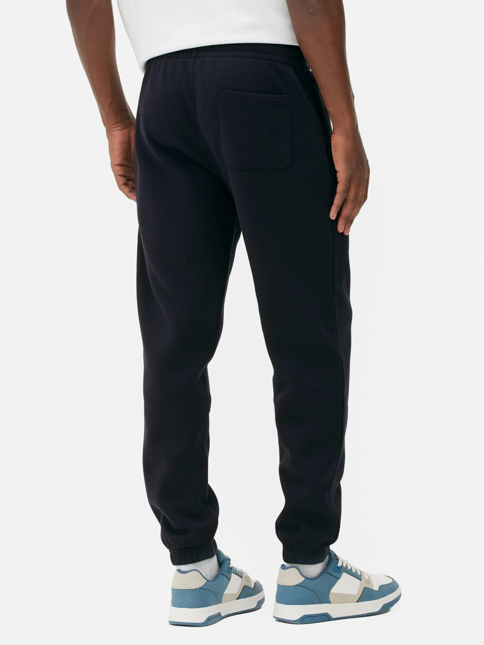 Primark Cuffed Joggers Navy Cheap