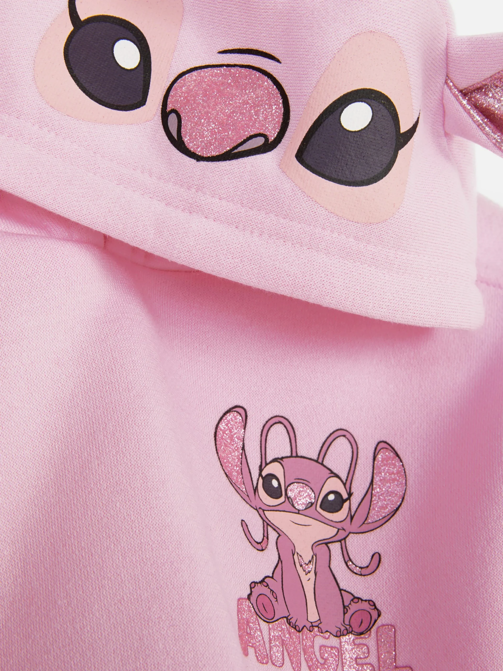 Primark Disney’s Angel Cropped Hoodie Pink Flash Sale