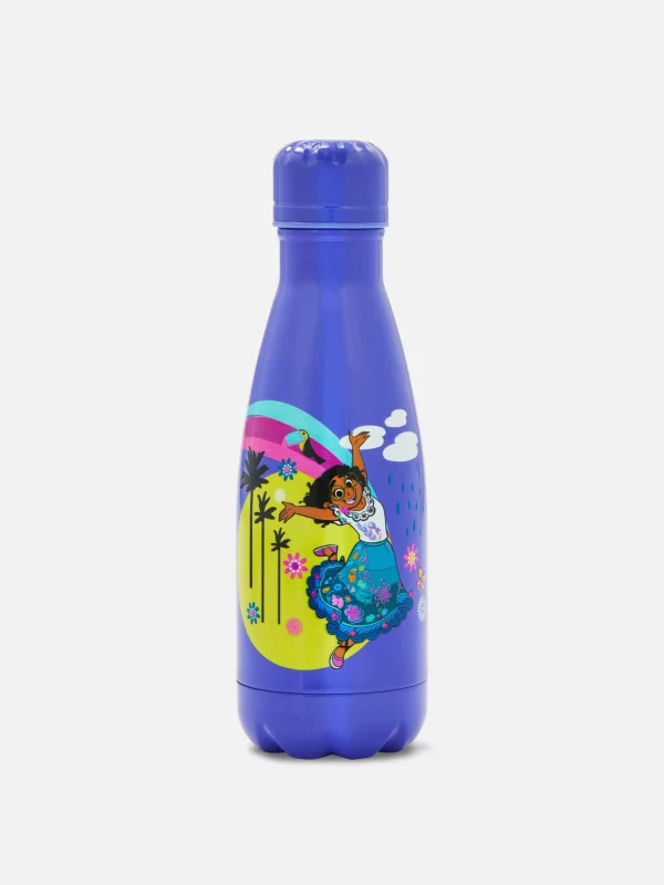 Primark Disney's Encanto Stainless Steel Water Bottle Purple Sale