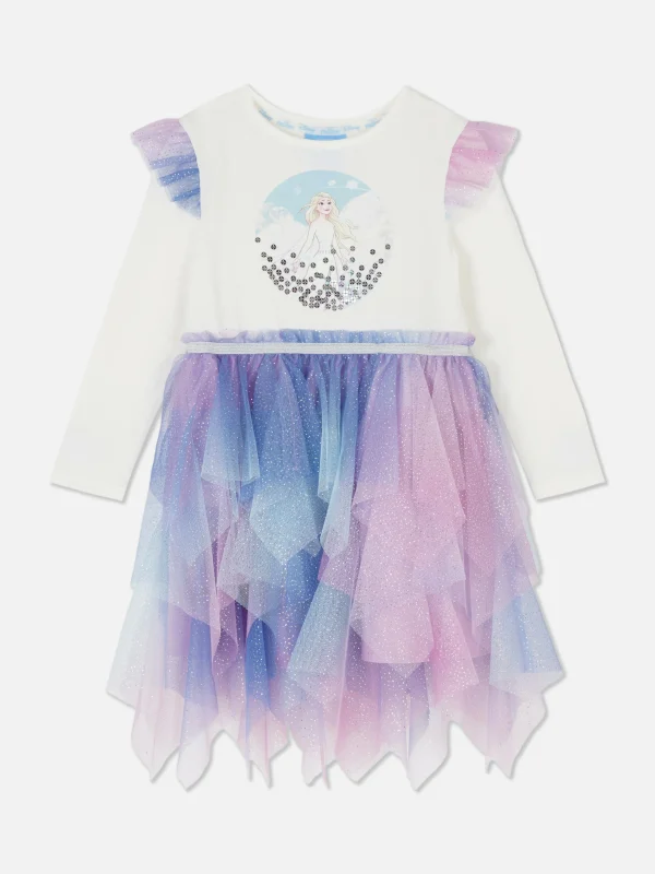 Primark Disney’s Frozen Tulle Skirt Dress Multi Outlet