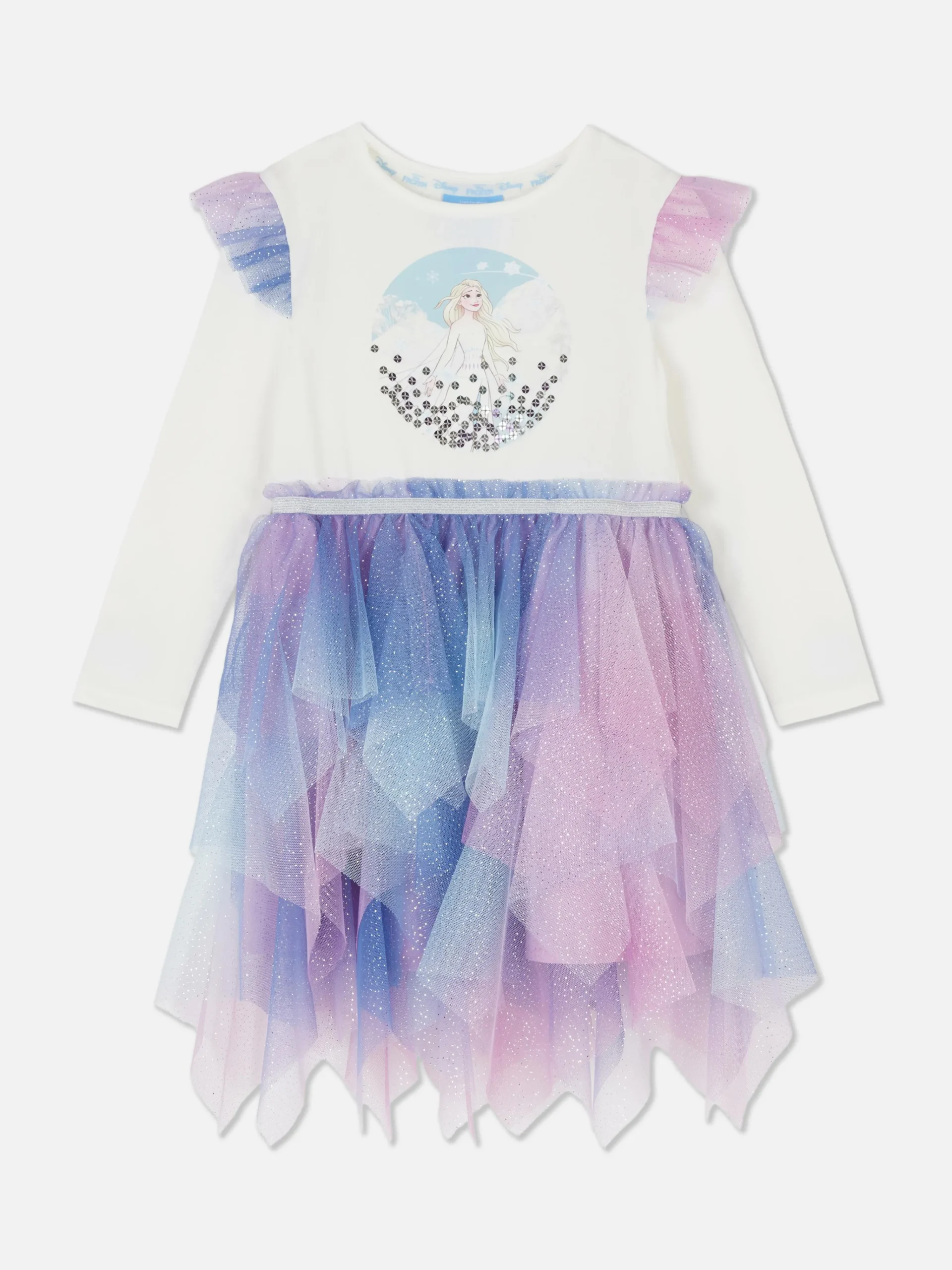 Primark Disney’s Frozen Tulle Skirt Dress Multi Outlet