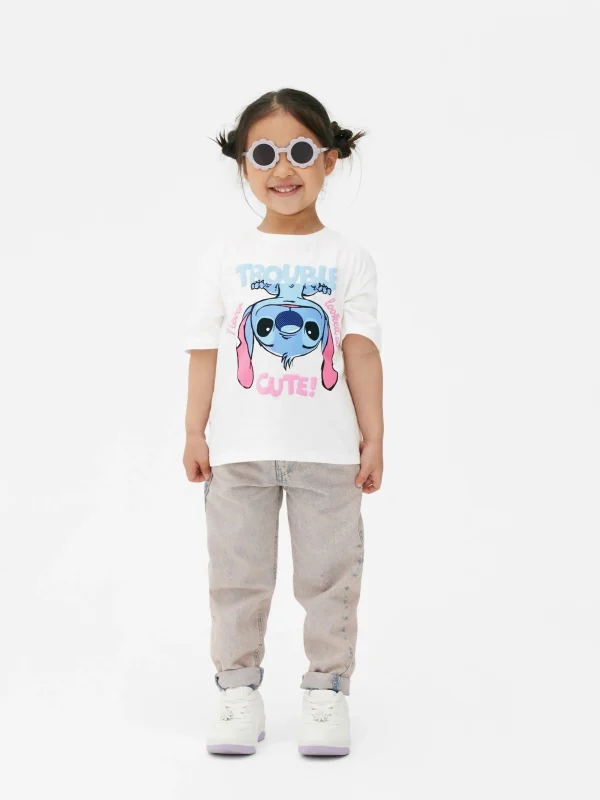 Primark Disney’s Lilo & Stitch T-Shirt White Sale
