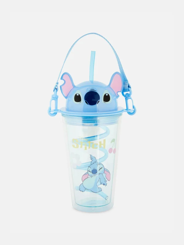 Primark Disney's Lilo And Stitch Cup With Straw Blue Online