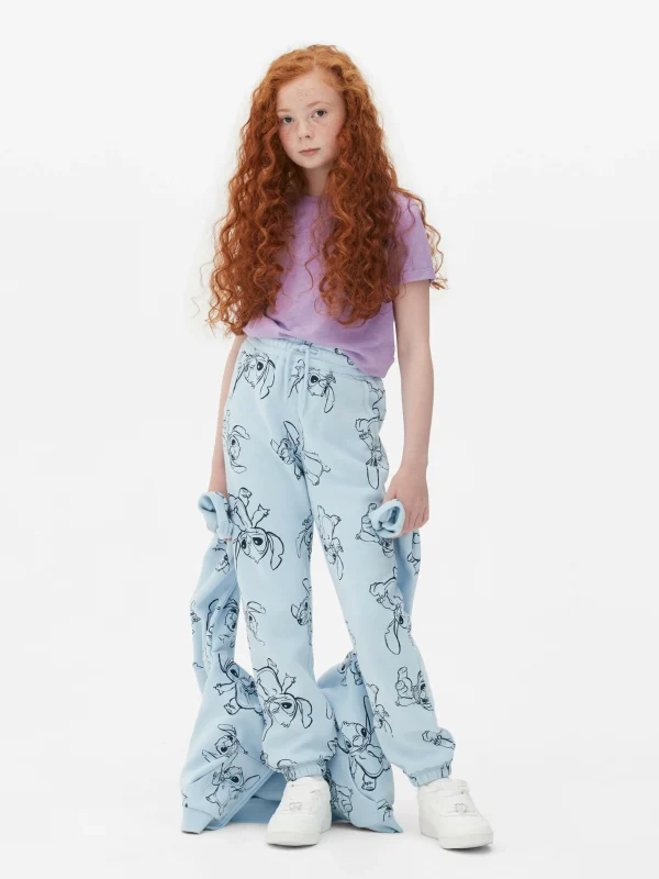 Primark Disney’s Lilo And Stitch Drawstring Joggers Blue Cheap