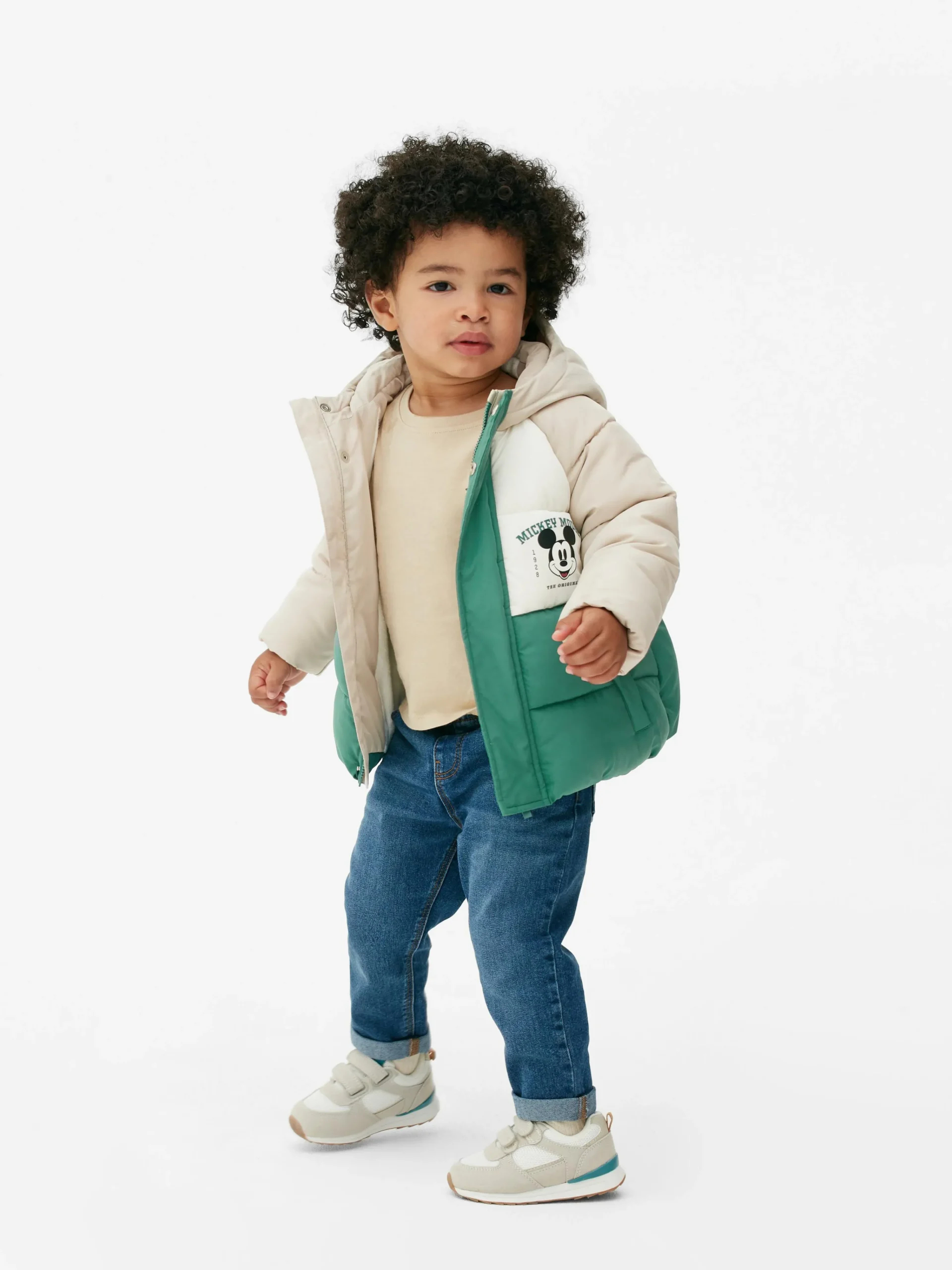 Primark Disney’s Mickey Mouse Puffer Jacket Multi Flash Sale