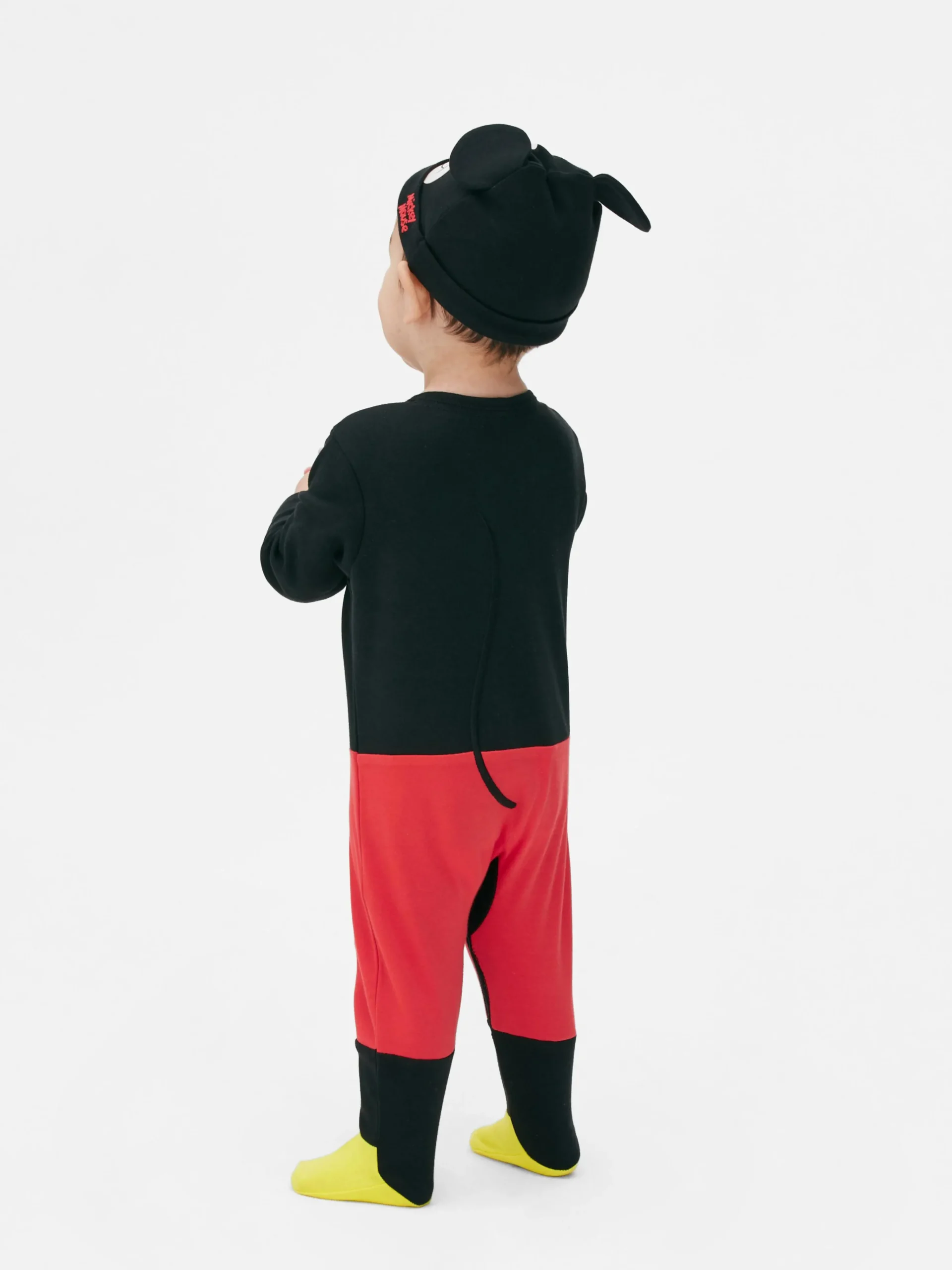 Primark Disney's Mickey Mouse Sleeper And Hat Set Red Best Sale
