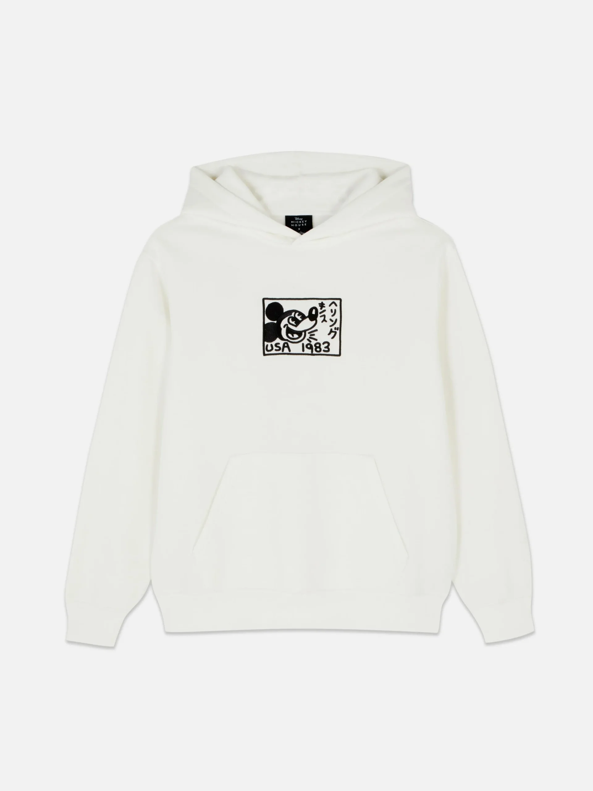 Primark Disney’s Mickey Mouse X Keith Haring Hoodie Ivory Sale