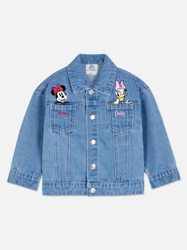 Primark Disney's Minnie Mouse & Friends Double Pouch Denim Jacket Blue Best