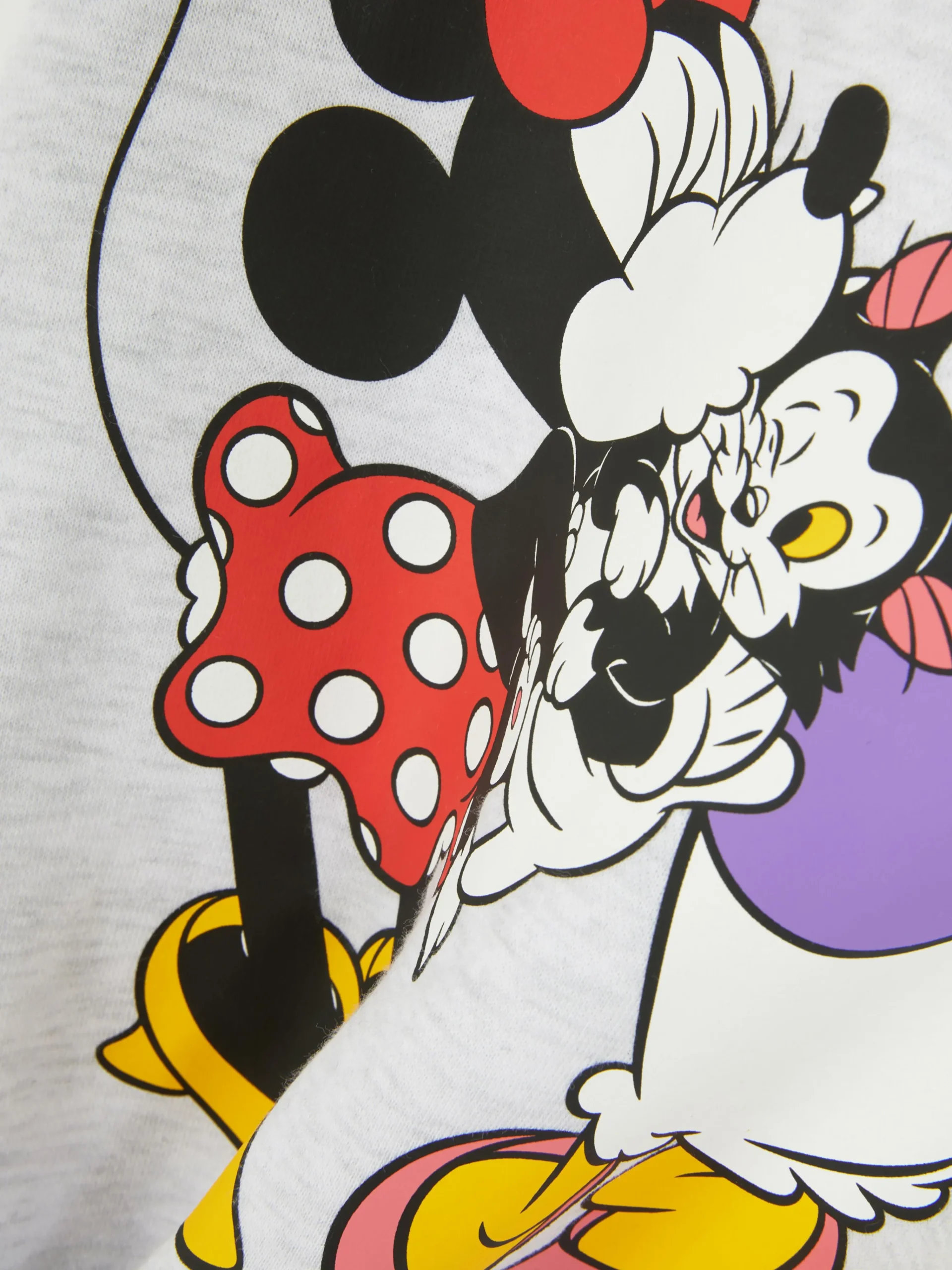 Primark Disney's Minnie Mouse And Friends Hoodie Gray Heather Best