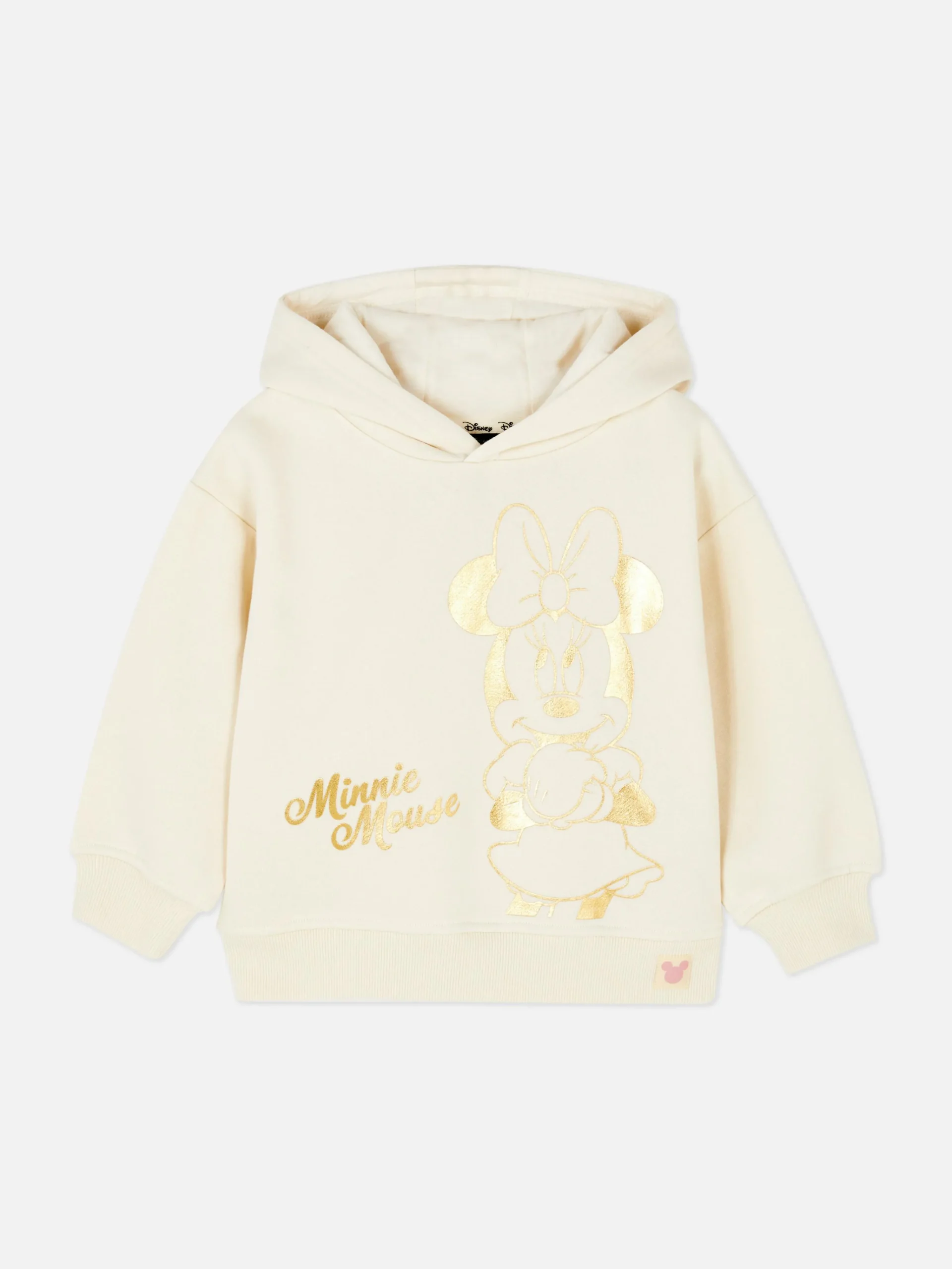 Primark Disney's Minnie Mouse Ear Detail Hoodie Cream Best