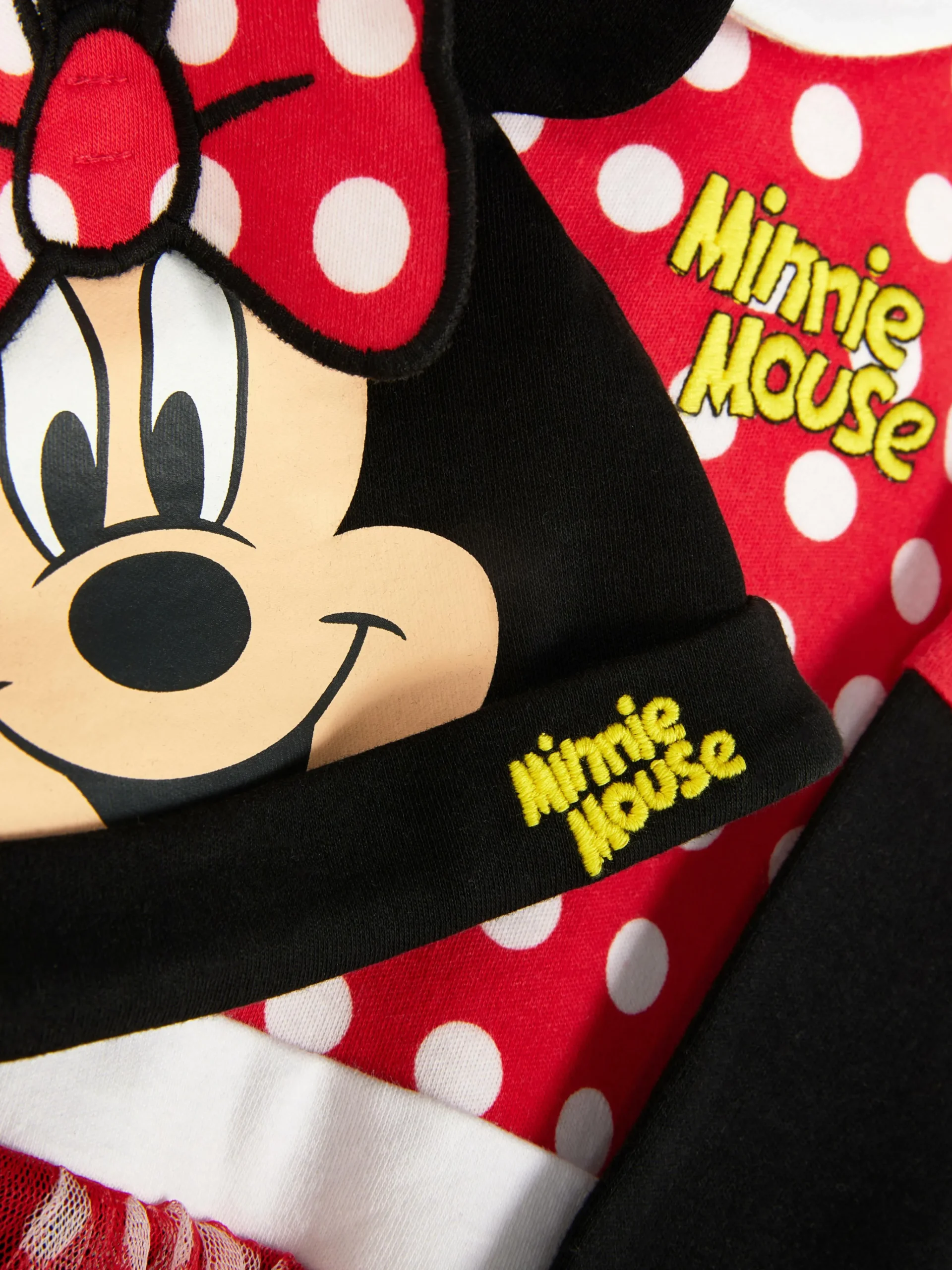 Primark Disney’s Minnie Mouse Sleeper And Hat Set Red Best Sale