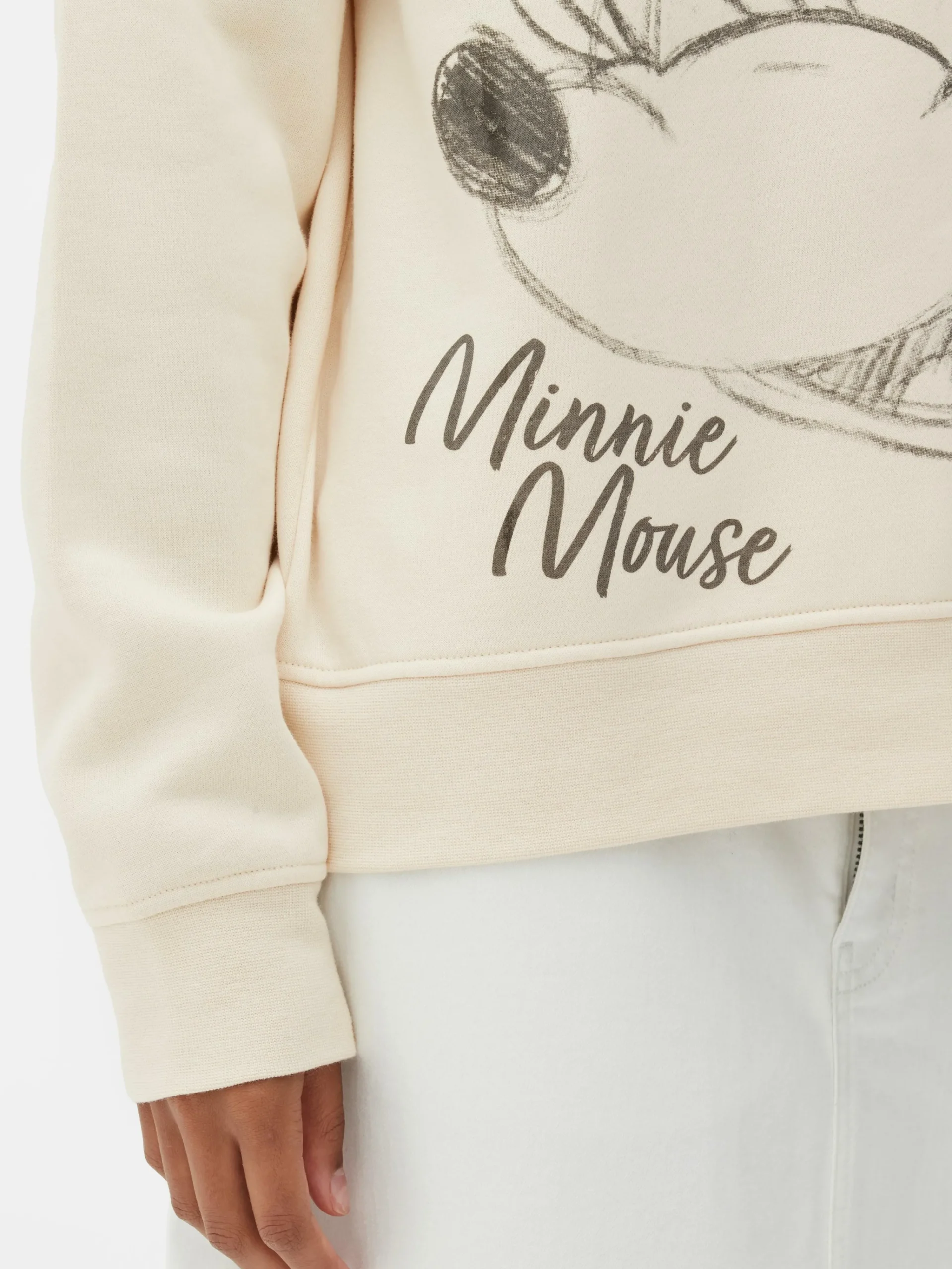 Primark Disney's Minnie Mouse Sweatshirt Cream Sale