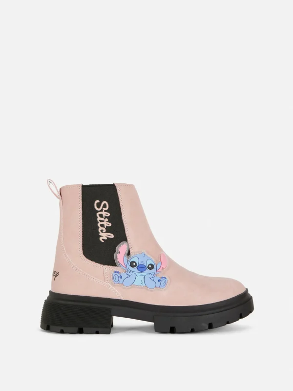 Primark Disney’s Stitch Chelsea Boots Pink Store