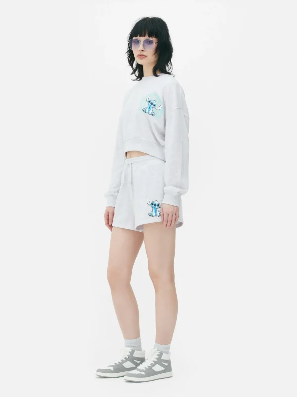 Primark Disney’s Stitch Cropped Sweatshirt Gray Heather Best