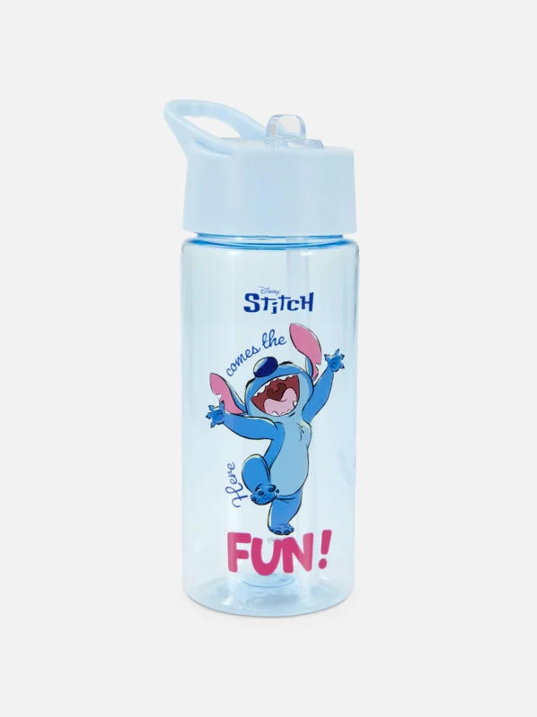 Primark Disney’s Stitch School Water Bottle Blue Fashion