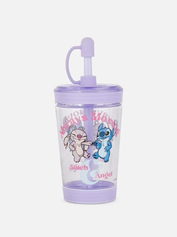 Primark Disney’s Stitch Straw Sippy Cup Purple Hot