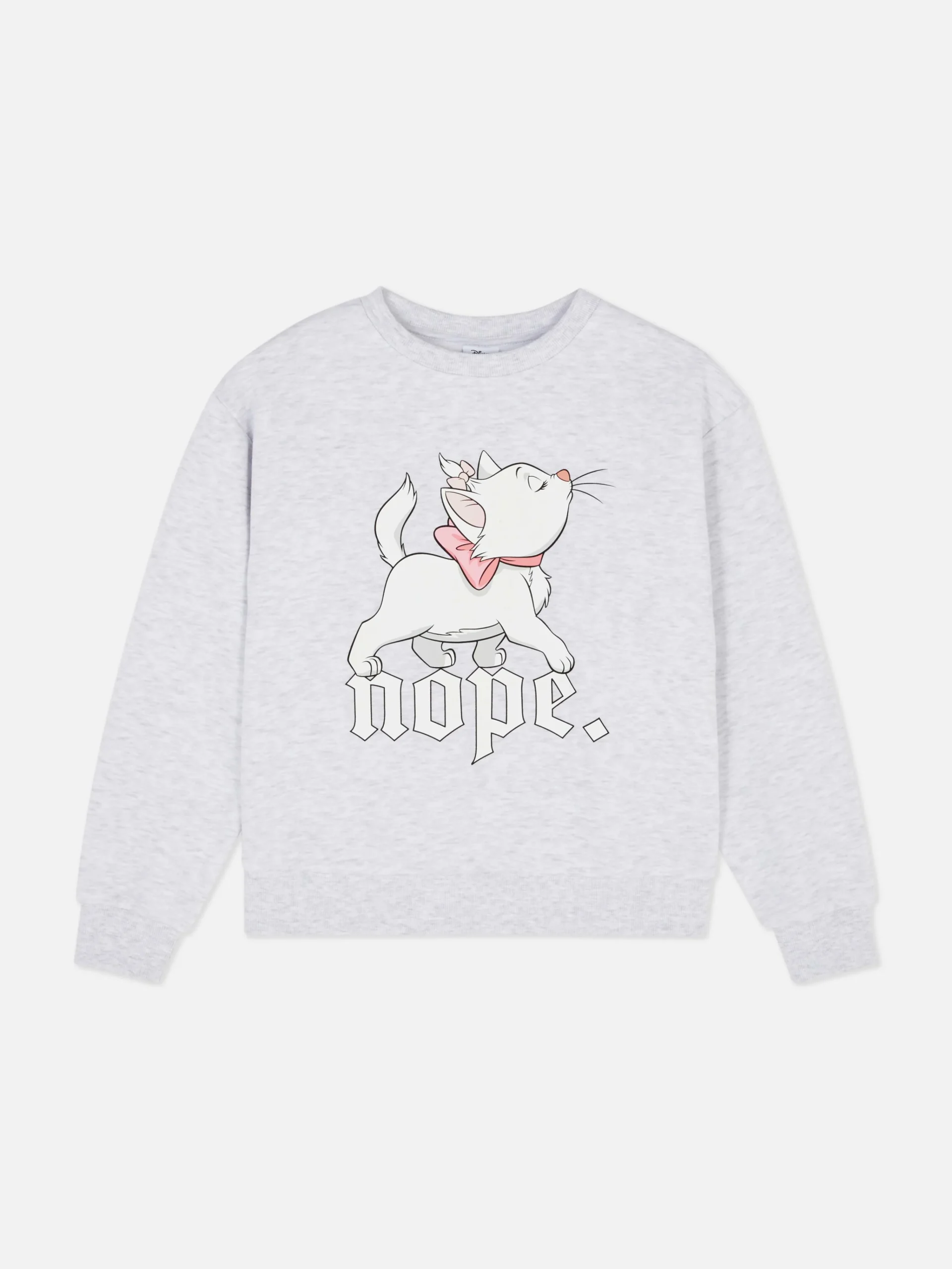 Primark Disney’s The Aristocats Marie Sweatshirt Gray Heather Flash Sale