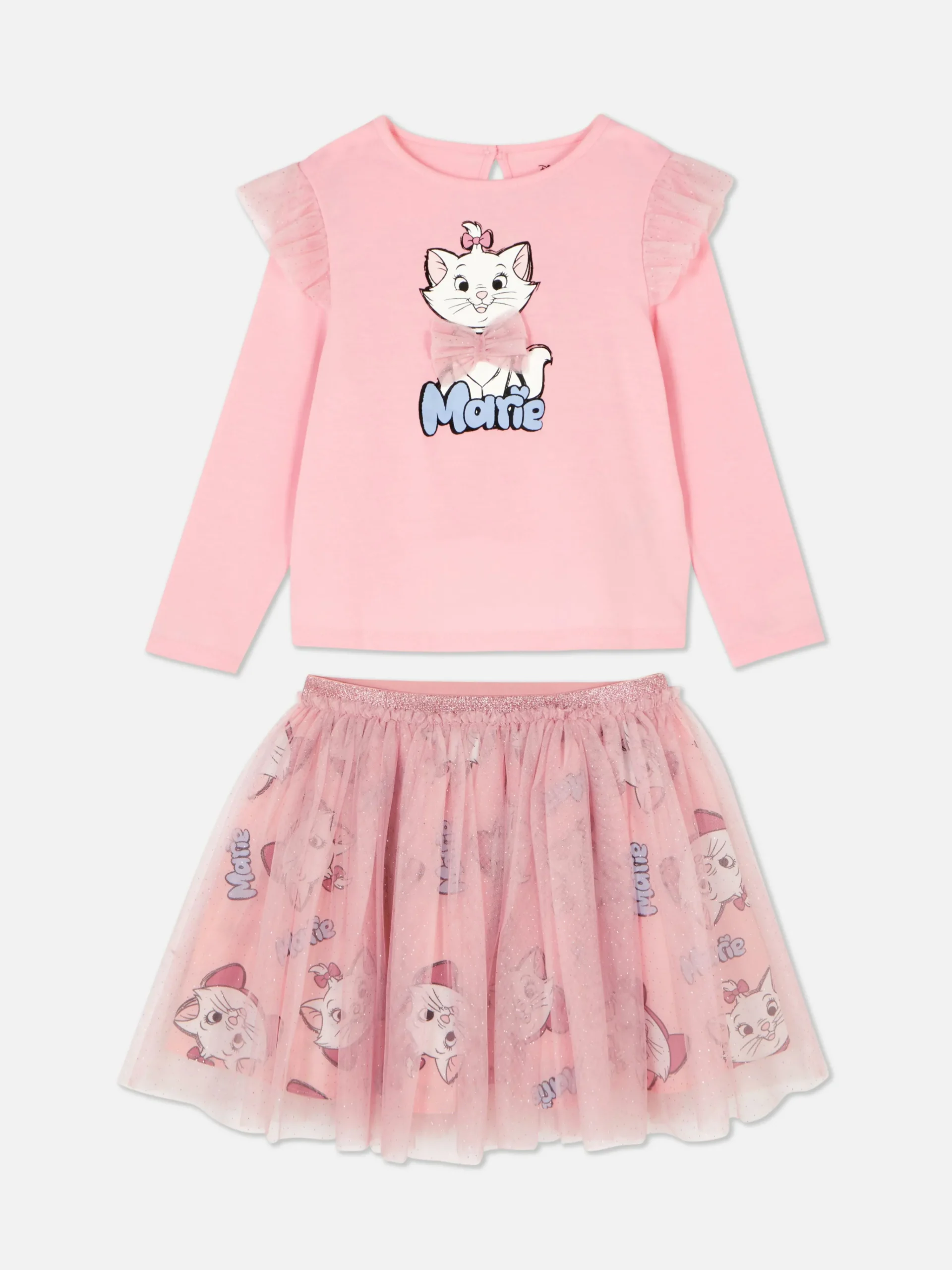 Primark Disney’s The Aristocats Marie Sweatshirt And Tutu Pink Flash Sale