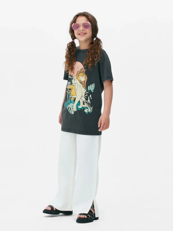 Primark Disney’s The Lion King 30th Anniversary Acid Wash Tee Charcoal Shop