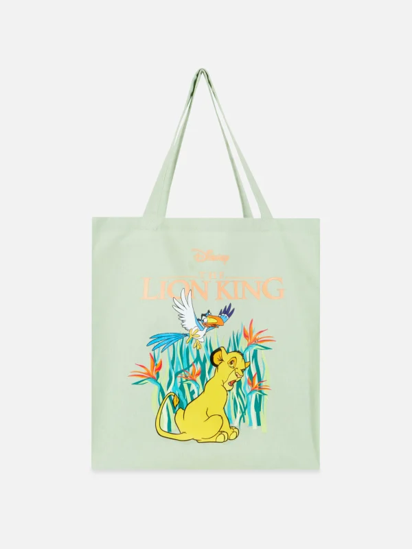 Primark Disney’s The Lion King 30th Anniversary Canvas Bag Green Clearance