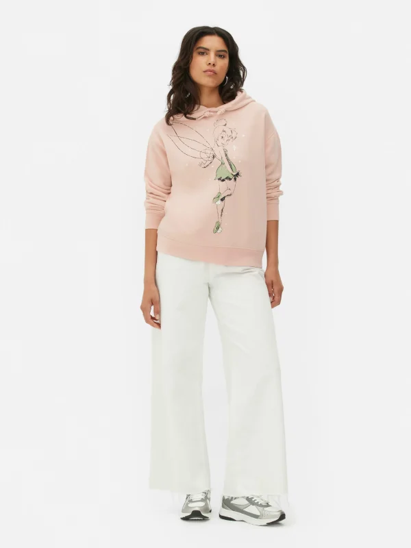 Primark Disney’s Tinker Bell Pullover Hoodie Blush Flash Sale