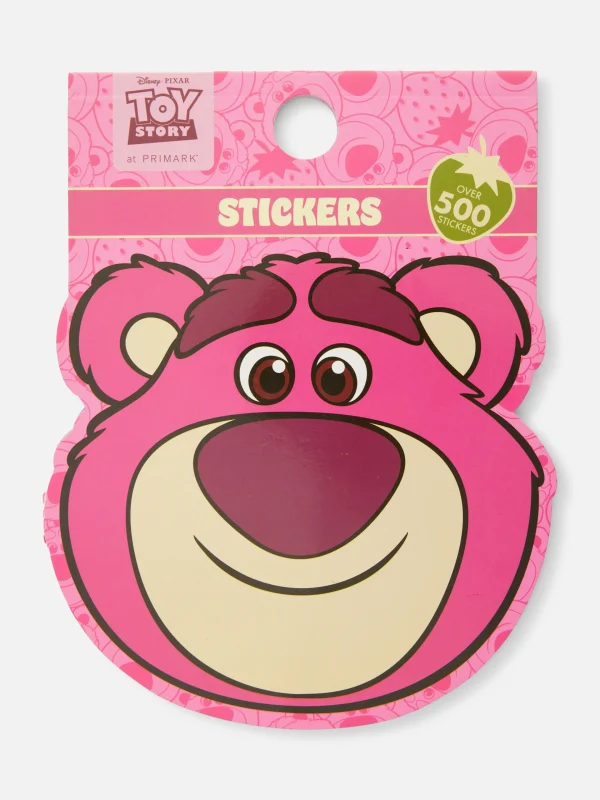 Primark Disney’s Toy Story Lotso Bumper Sticker Set Pink New