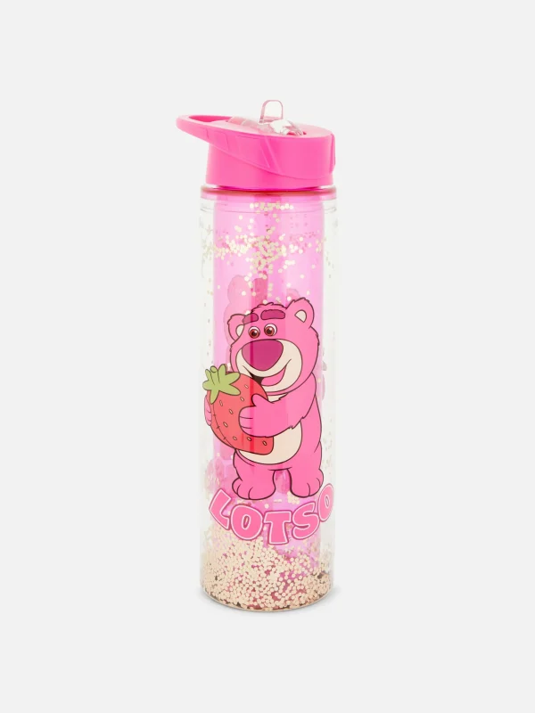 Primark Disney’s Toy Story Lotso Glitter Water Bottle Pink Best