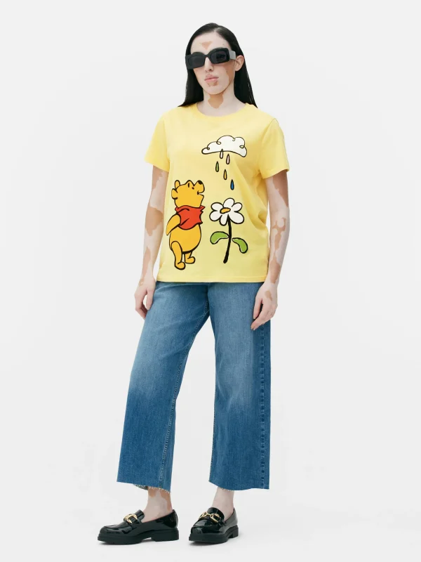 Primark Disney’s Winnie The Pooh Sketch T-Shirt Yellow Sale