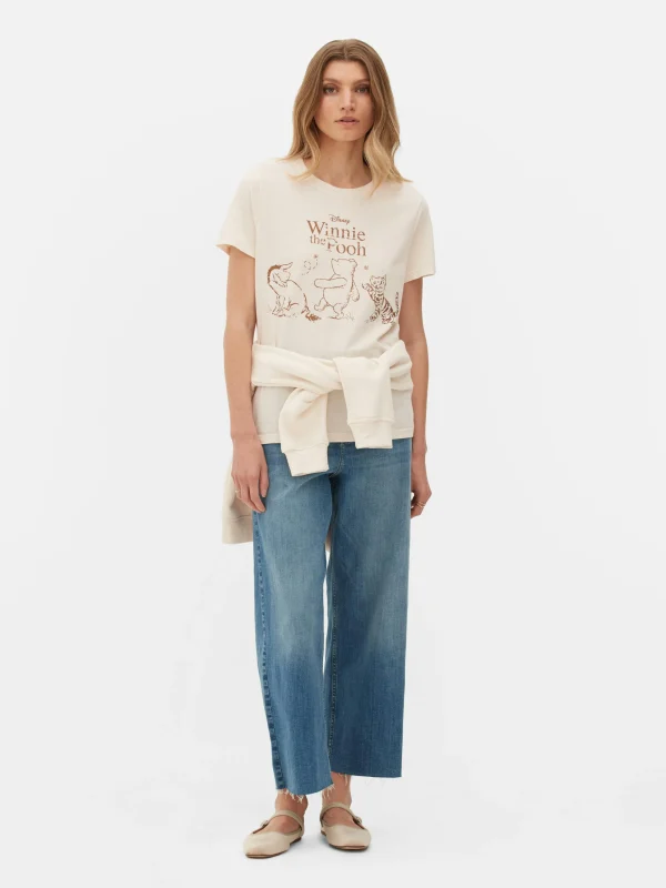 Primark Disney’s Winnie The Pooh T-Shirt Oatmeal Hot