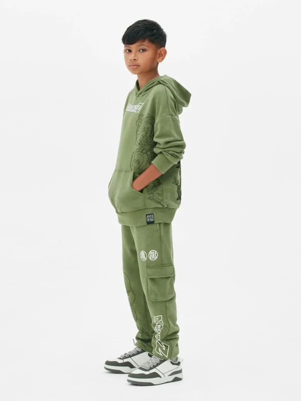 Primark Dragon Ball Z Shenron Joggers Olive Best