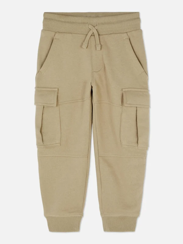 Primark Drawstring Cargo Joggers Stone Store