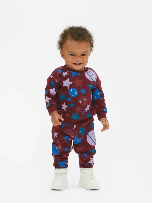 Primark Drawstring Cuffed Joggers Burgundy Flash Sale