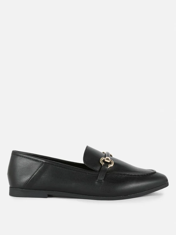 Primark Dressy Snaffle Loafers Black Fashion