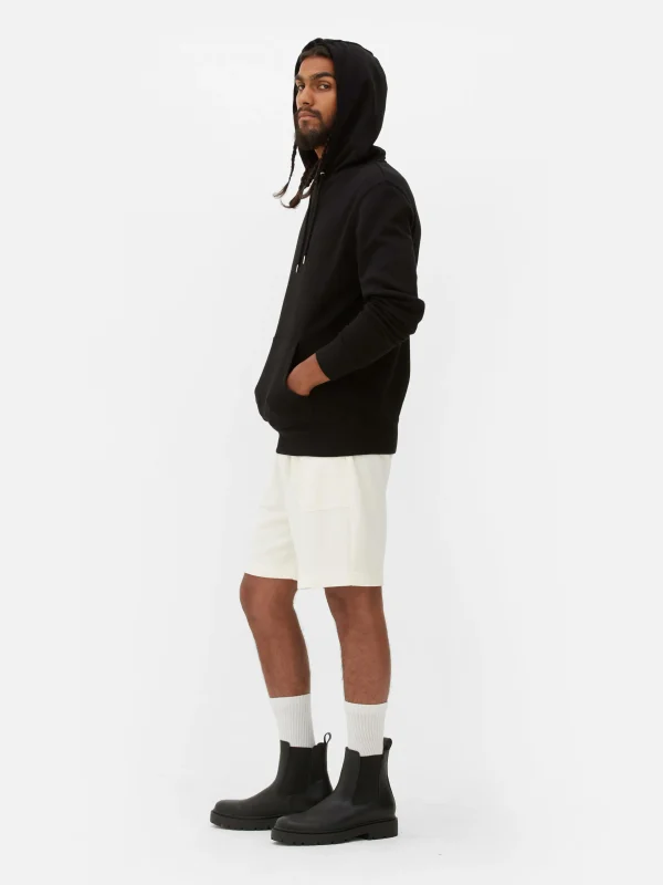 Primark Essential Regular Fit Hoodie Black Clearance